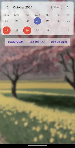 Unduh Gahshomar Zoroastrian Calendar Terbaru – Kalender Gratis - Screenshot 9