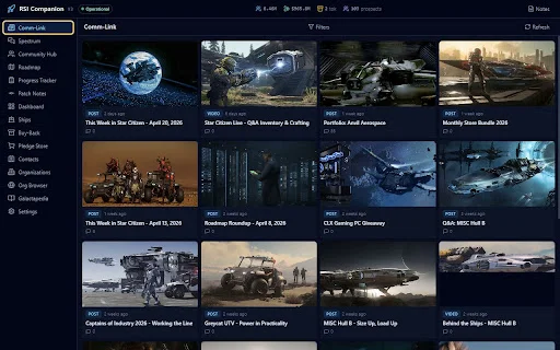 Download RSI Companion Terbaru – Kelola Akun Star Citizen Anda - Screenshot 1