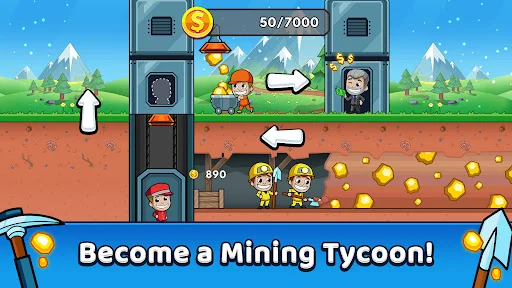 Download Idle Miner Tycoon Terbaru – Game Simulasi Tambang Seru - Screenshot 5