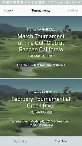 Download EZ Golf League Terbaru – Kelola Turnamen Golf Mudah - Screenshot 1