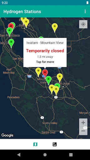 Download Hydrogen Stations USA Terbaru – Temukan SPBU Hidrogen - Screenshot 5