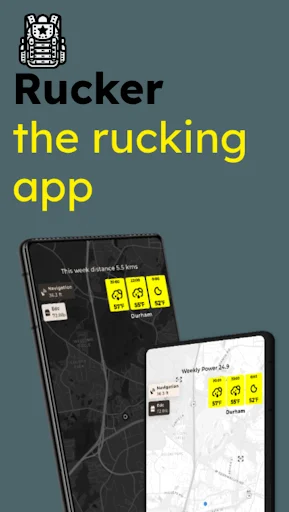 Download Rucker: Aplikasi Rucking Terbaik untuk Fitness Beban - Screenshot 1